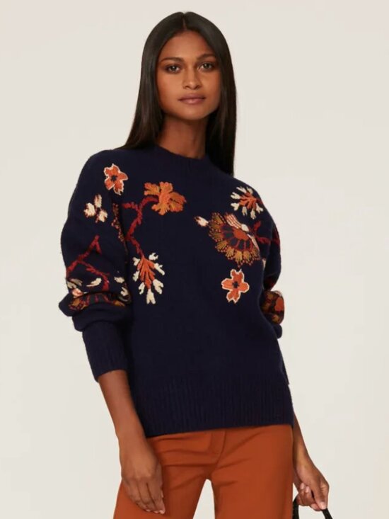 Vanessa Bruno Sweaters - Vanessa Bruno Soave Embroidered Sweater size small